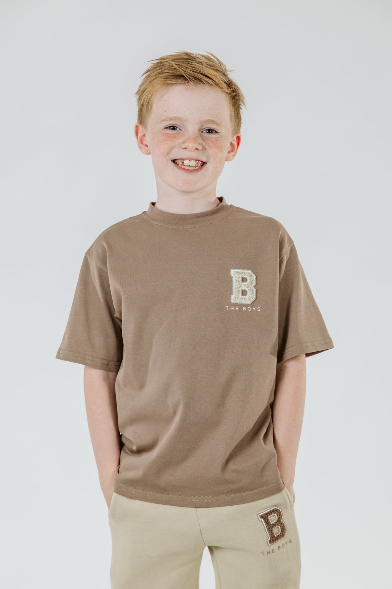 Brown “B” Logo T-Shirt image 0