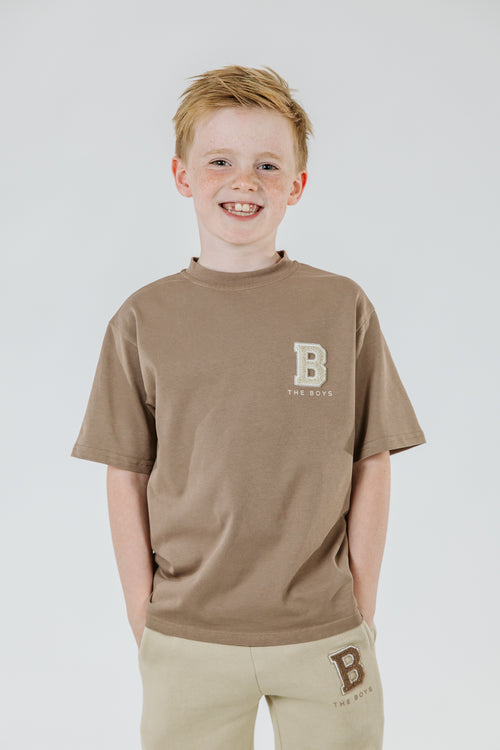 Brown “B” Logo T-Shirt image 0