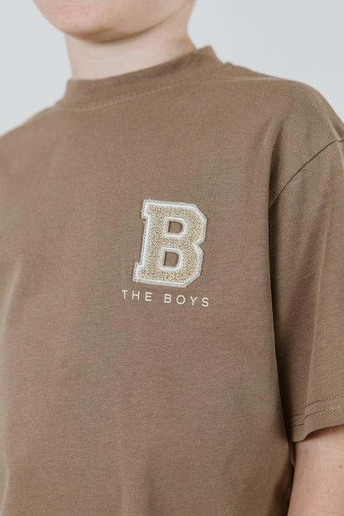 Brown “B” Logo T-Shirt image 1